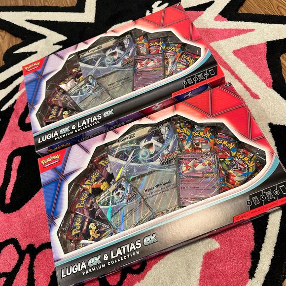 Lugia EX & Latias EX – Premium Collection – Pokémon Promo Lot of 2 – As Pictured - Picture 2 of 6